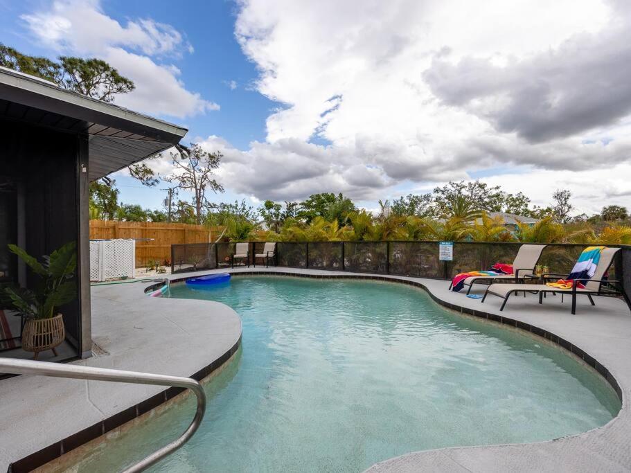 Englewood, Manasota Keys - 2 Bedroom Luxury Villa, Pool, Game Room, 6 Min To Beaches Next To Canal Екстериор снимка