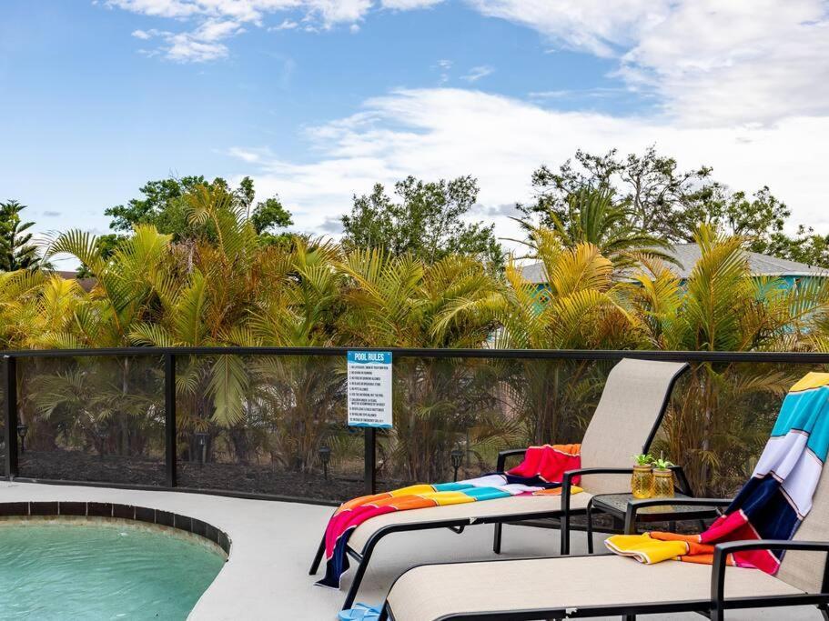 Englewood, Manasota Keys - 2 Bedroom Luxury Villa, Pool, Game Room, 6 Min To Beaches Next To Canal Екстериор снимка
